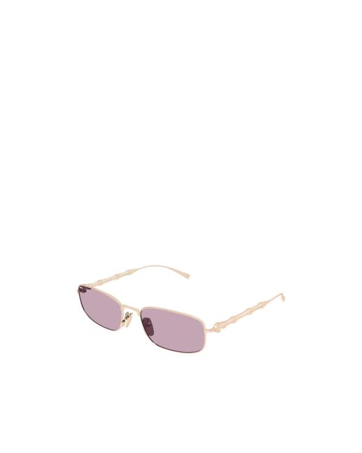 Gucci Pink Geometric-Frame Sunglasses for men