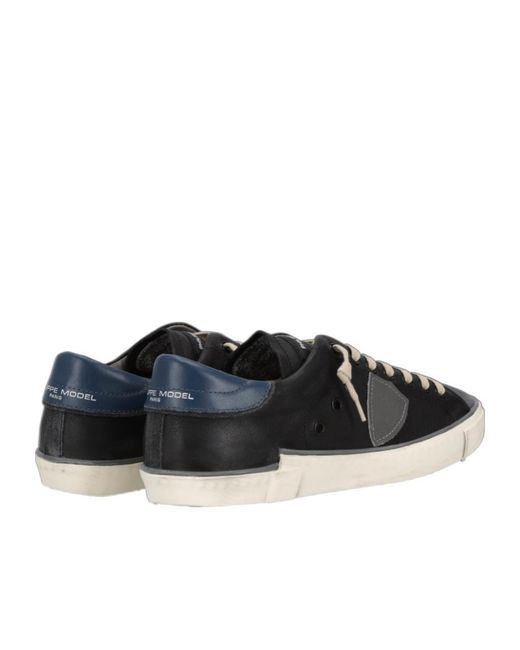 Philippe Model Black Sneakers for men