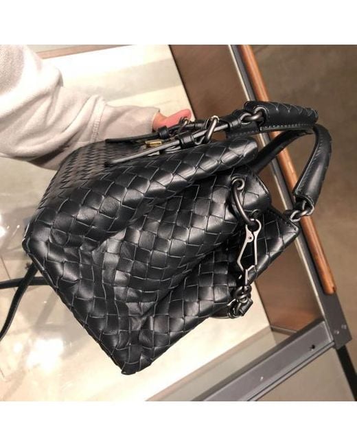 Bottega Veneta Red Knitted Handbag