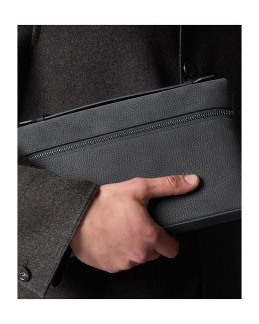 Loro Piana Black Extra Pouch L29 for men