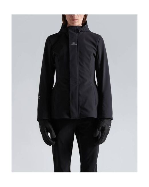 Balenciaga Blue 3B Icon Ski Hourglass Parka