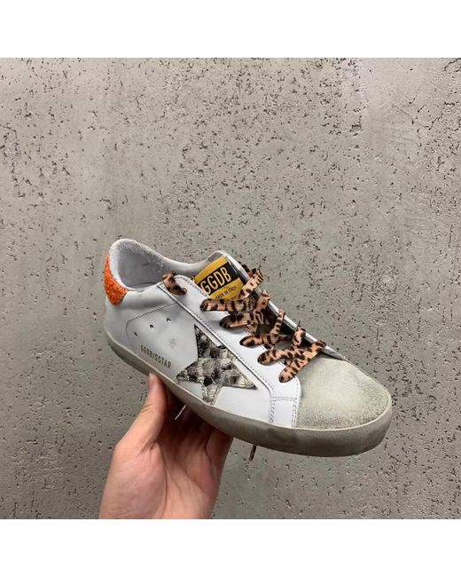 Golden Goose Deluxe Brand Metallic Superstar Sneakers