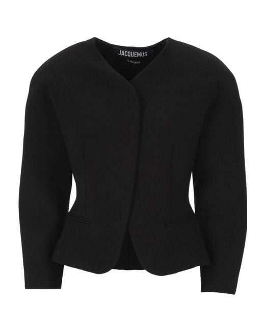 Jacquemus Black Long-Sleeved Jacket
