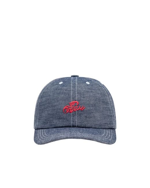 Marni Blue Logo Embroidered Baseball Cap for men