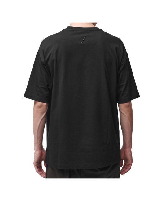 Thom Krom Black Short-Sleeved T-Shirt for men