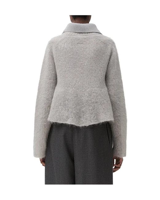 Loewe Gray Polo Jumper