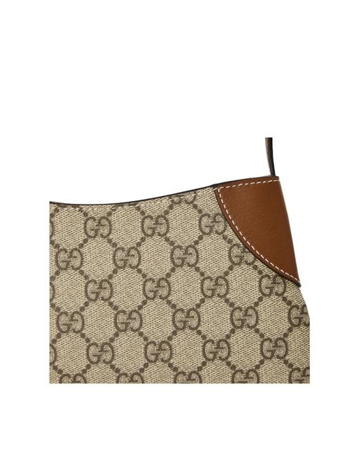 Gucci Metallic Printed Shoulder Bag