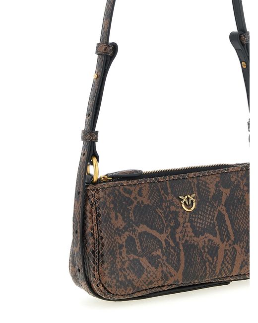 Pinko White 'Love Bag' Shoulder Bag