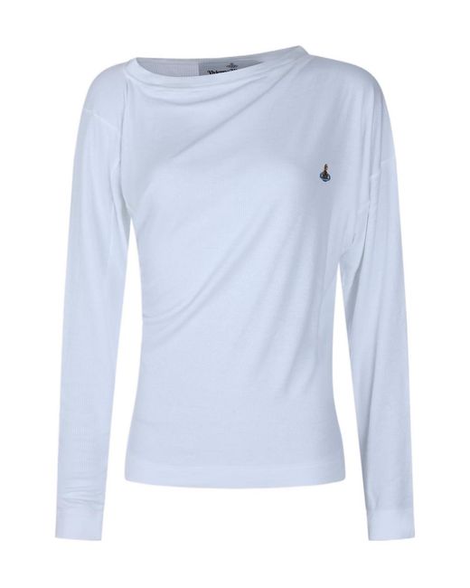 Vivienne Westwood Blue Long-Sleeve T-Shirt