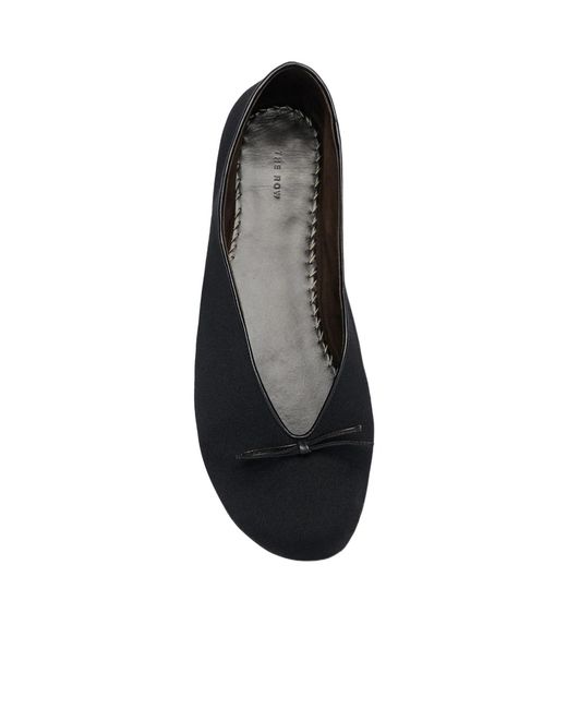 The Row Black Fay Flat