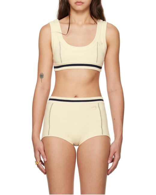 Ambush Multicolor Round-Neck Bra Top
