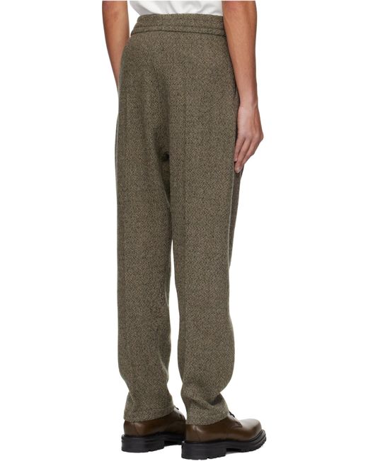 Fear Of God Green Drawstring Casual Pants for men