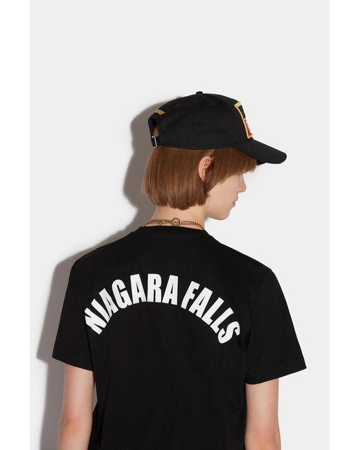 DSquared² Black Logo Details T-Shirt