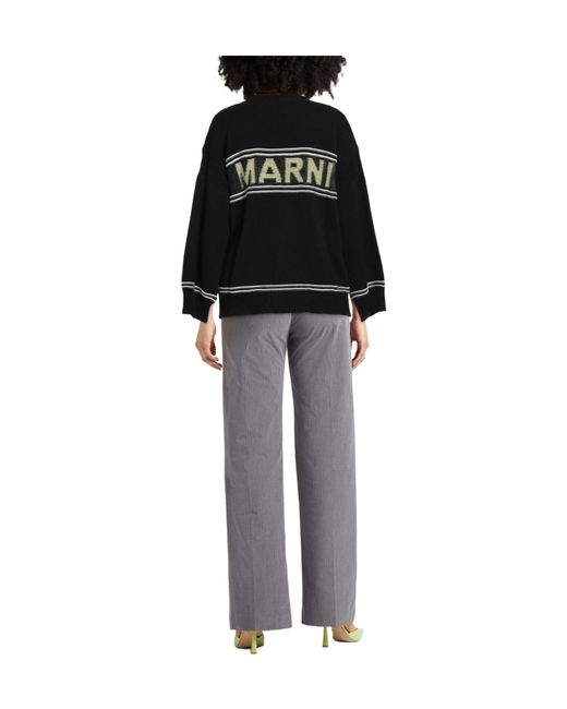 Marni Black Lightweight Cardigans