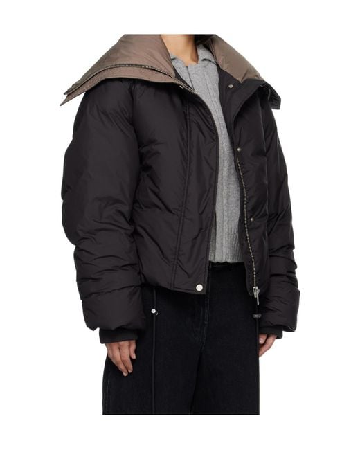 Entire studios Black Kelly Collared Jacket for men