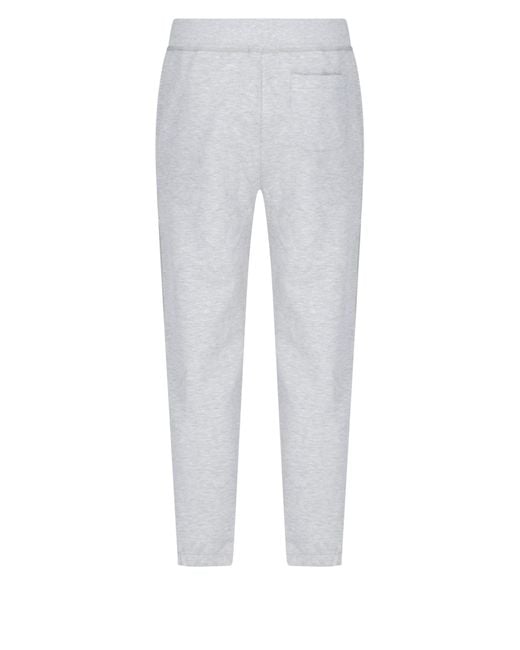 Polo Ralph Lauren Gray Logo Embroidered Drawstring Sweatpants for men