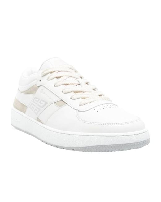 Givenchy White G Move Low-Top Sneakers for men