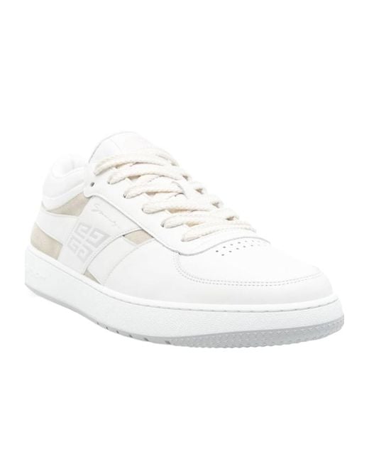 Givenchy White G Move Low-Top Sneakers for men