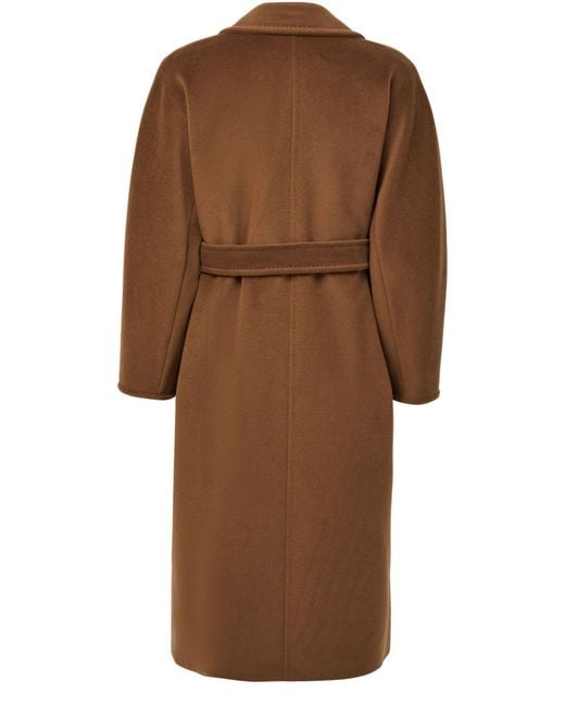 Max Mara Brown Long-Sleeved Coat