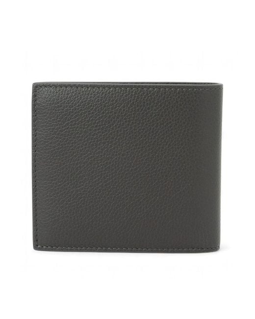 Thom Browne Black Embossed Wallet for men