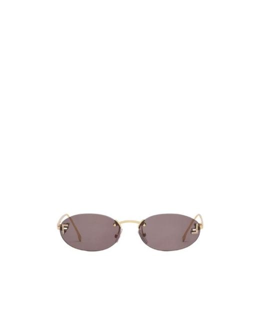 Fendi Multicolor First Logo Sunglasses