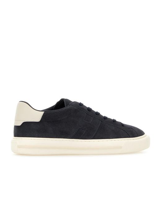Hogan Blue H691 Side H Patch Sneakers for men