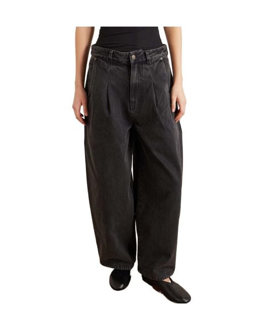 Sea Black Low-Rise Jeans