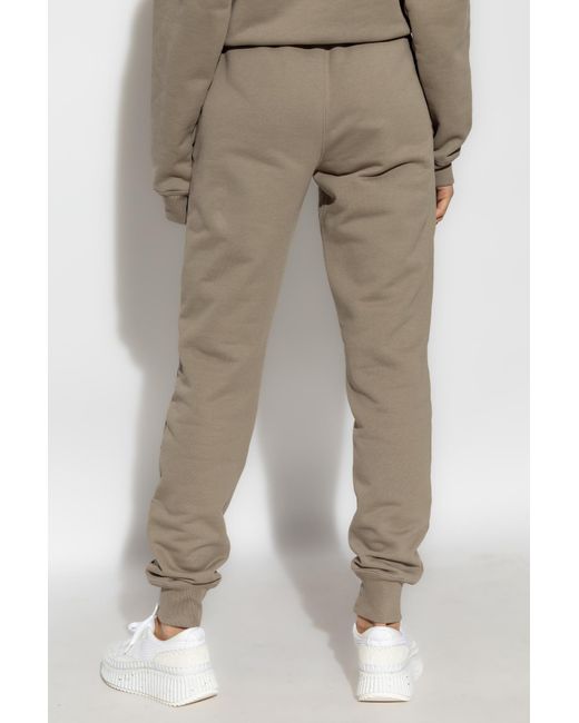 Chloé Gray Elastic Waist Sweatpants