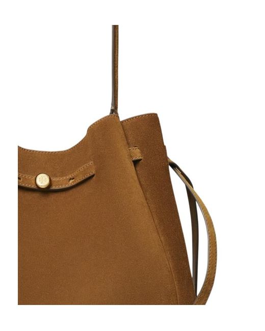 Tory Burch Brown Large Romy Tote Bag