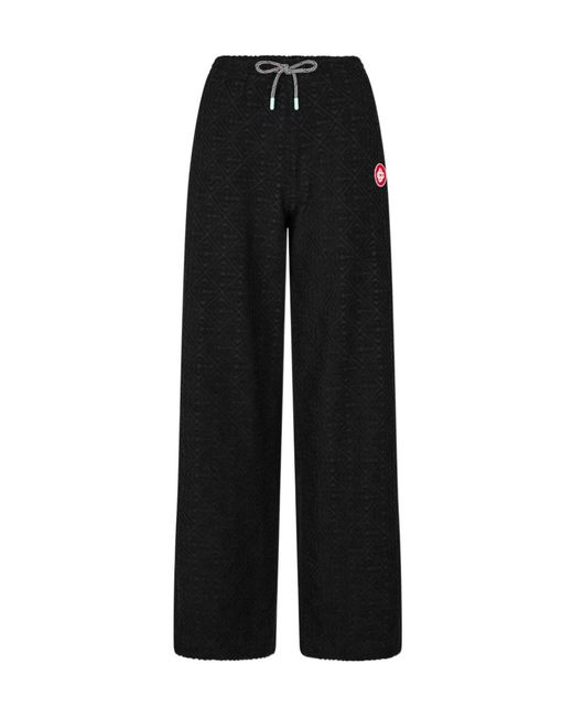 Casablanca Black Logo Patch Sweatpants
