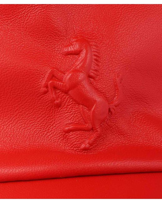 Ferrari Red Logo Hat for men