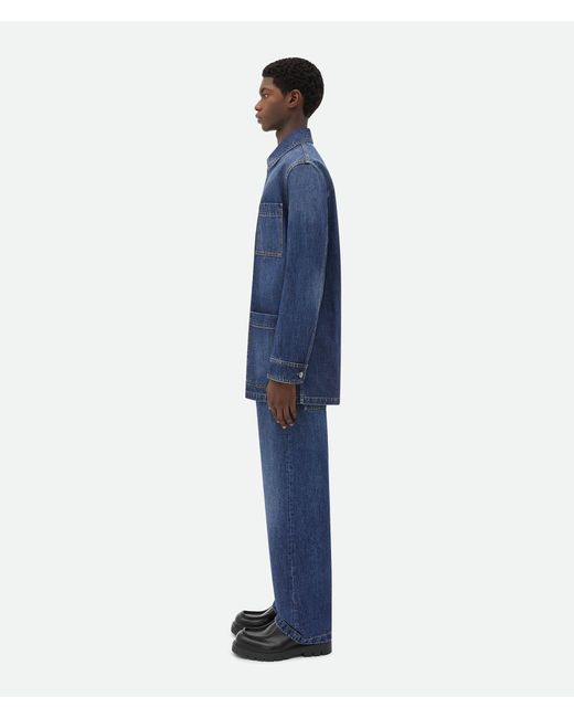 Bottega Veneta Blue Denim Jacket for men
