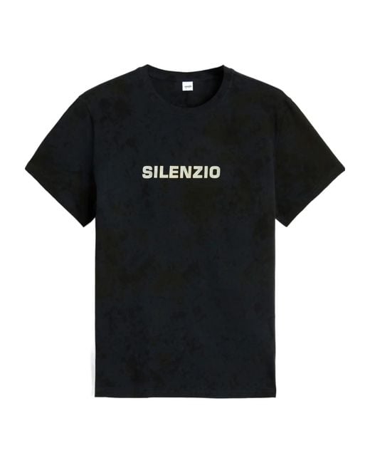 Aspesi Black Silenzio T-Shirt for men