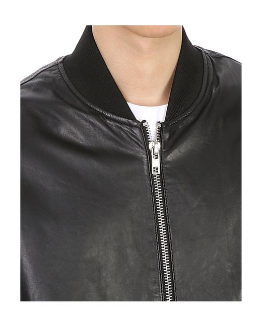 McQ Alexander McQueen Gray Splicing Details Baseball Jacket for men
