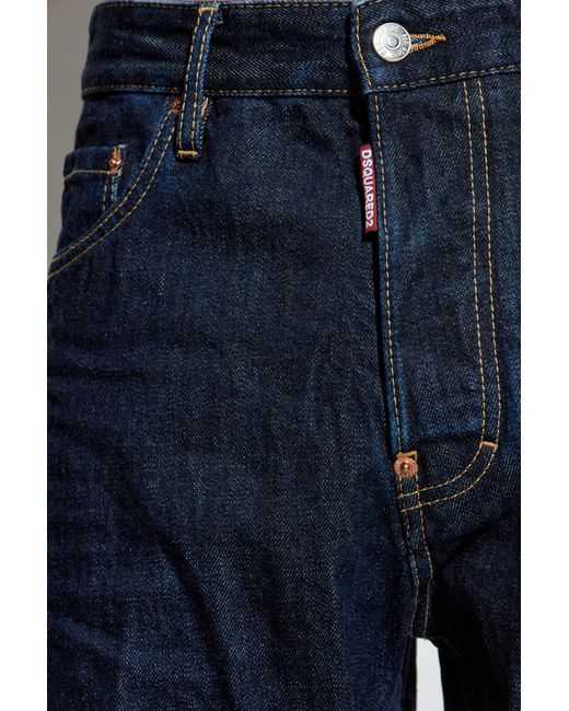 DSquared² Blue Cimosa Authentic Japanese 642 Jeans for men