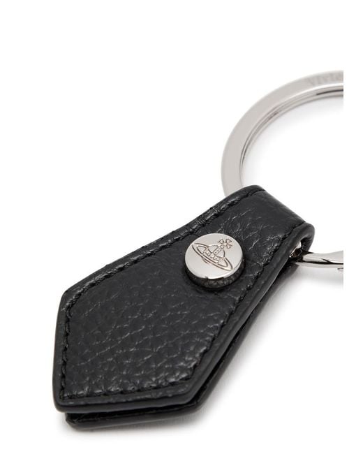 Vivienne Westwood White Metal Keychain