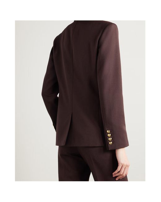 Nili Lotan Brown Single-Breasted Casual Jacket