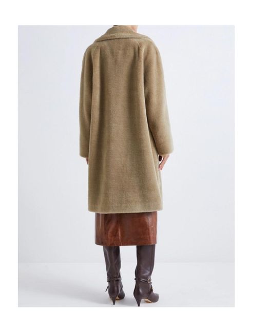 Marella Natural Double-Breasted Coat
