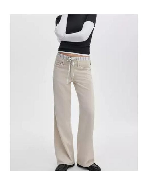 Rag & Bone Gray Belt Loop Jeans