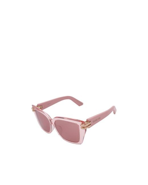 Dior Pink Full-Rim Sunglasses