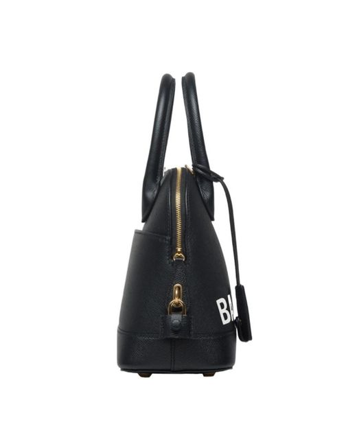 Balenciaga Black Ville Small Top Handle Handbag