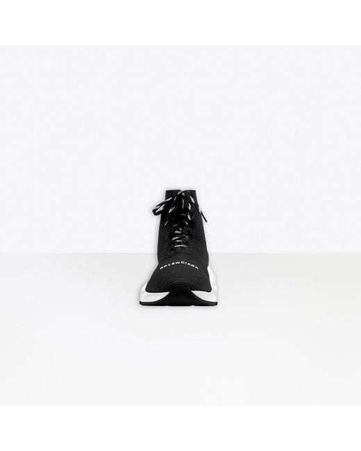 Balenciaga Black Speed 2.0 Lace-Up Sneakers for men