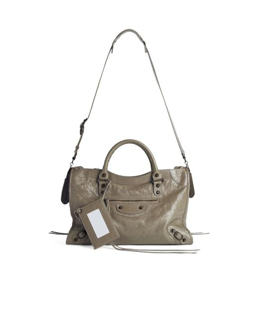 Balenciaga Metallic Le City Bag Medium