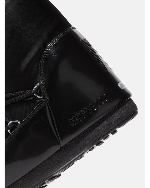Moon Boot Black Short Snow Boots