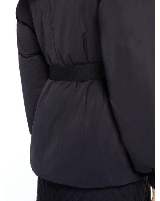 Weekend by Maxmara Black Hooded Down Jacket