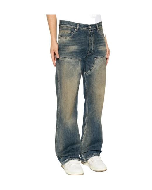 Amiri Blue Lightweight Carpenter Jeans for men