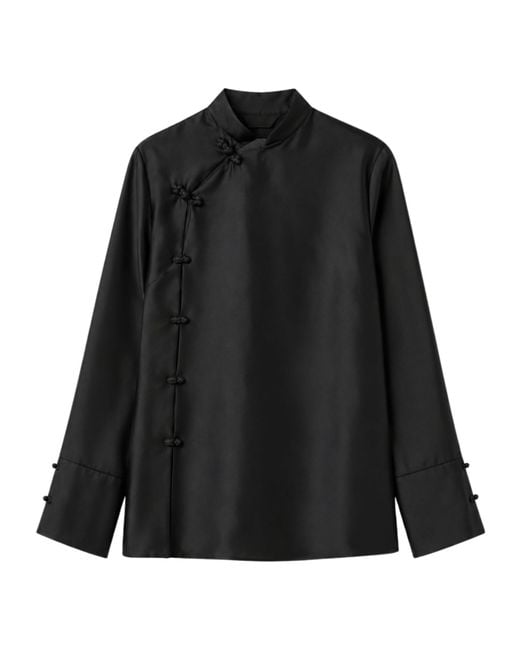 Rohe Black Long-Sleeved Top
