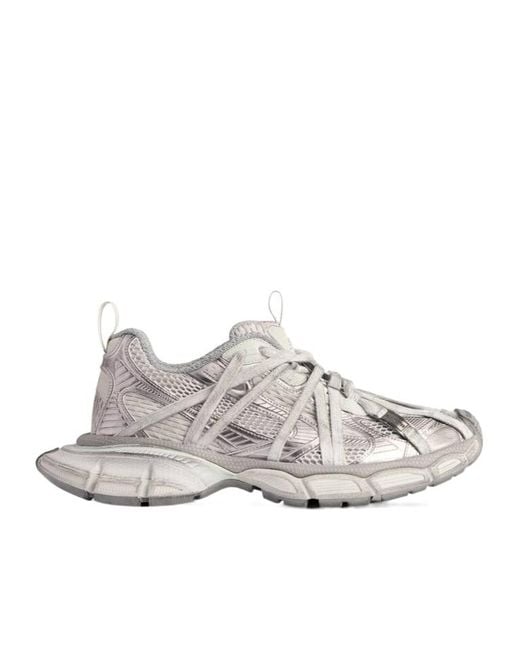 Balenciaga Gray 3Xl Extreme Laces B Sneakers