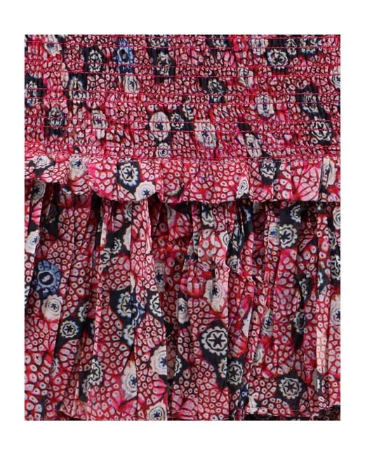 Isabel Marant Isabel Marant Étoile Naomi Abstract-Printed Tiered Mini Skirt
