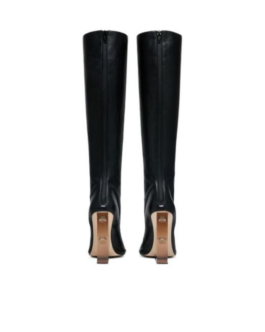 Maison Margiela Black Tabi Claw Plexi Long Boots